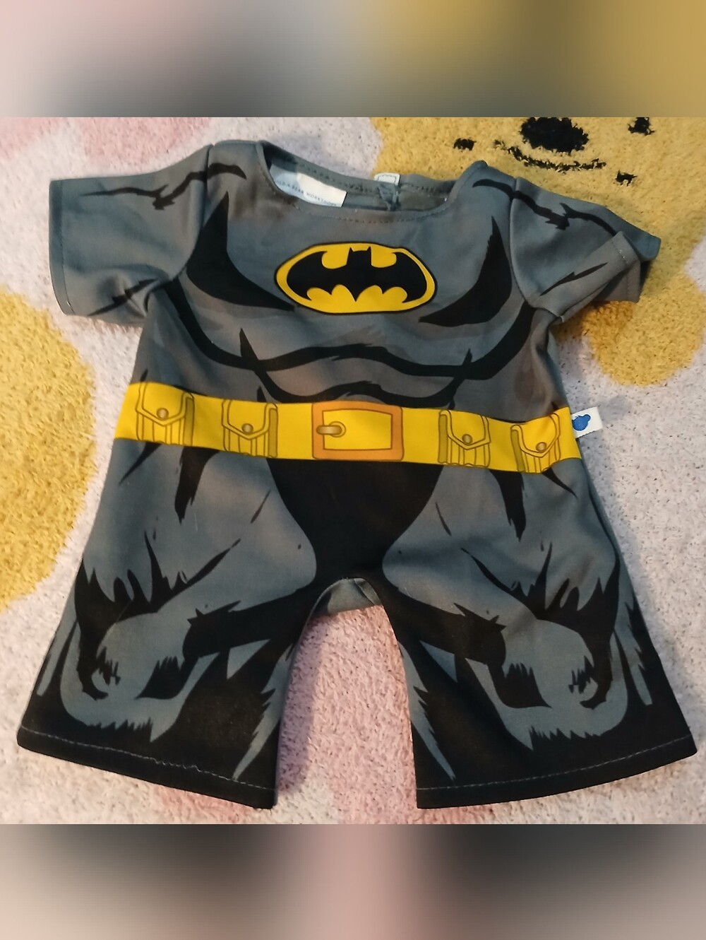 Pre-loved. BUILD A BEAR Batman 80th Anniversary Yrs Teddy Clothes Outfit Costume